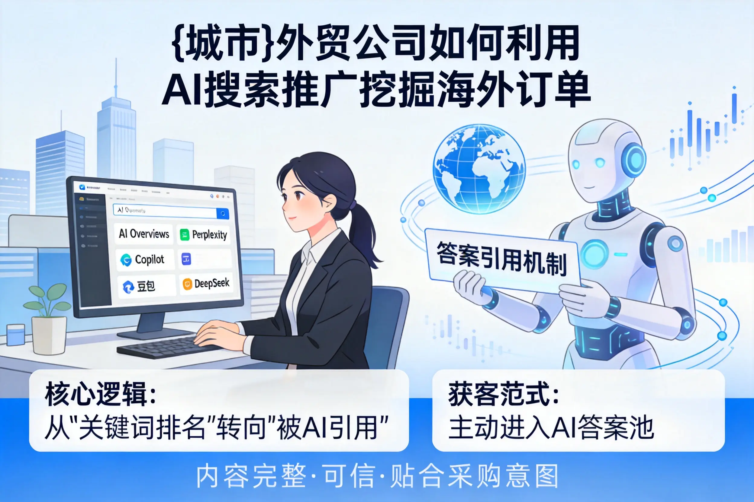 德宏外贸公司如何利用AI搜索推广挖掘海外订单