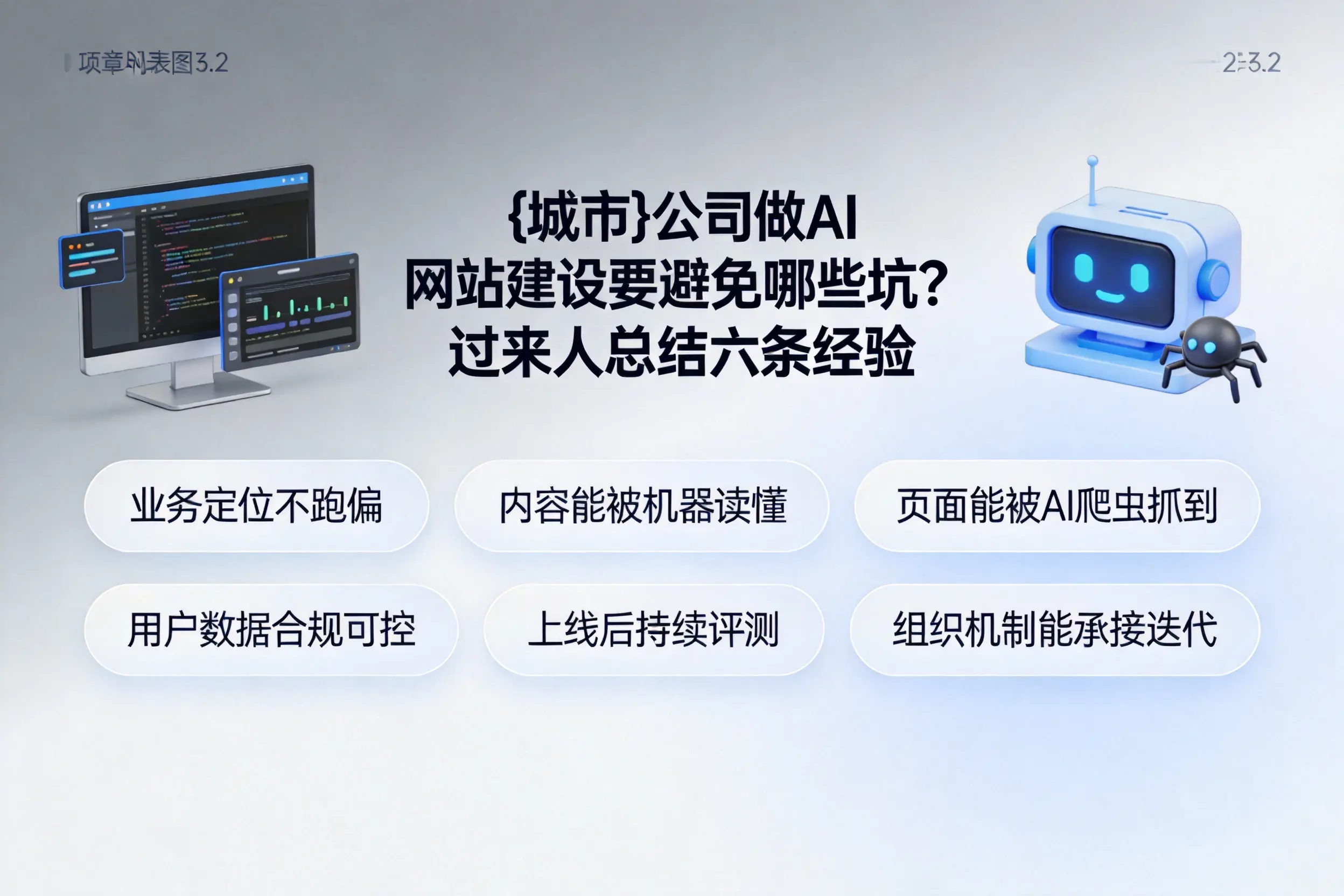 德宏公司做AI网站建设要避免哪些坑？过来人总结六条经验