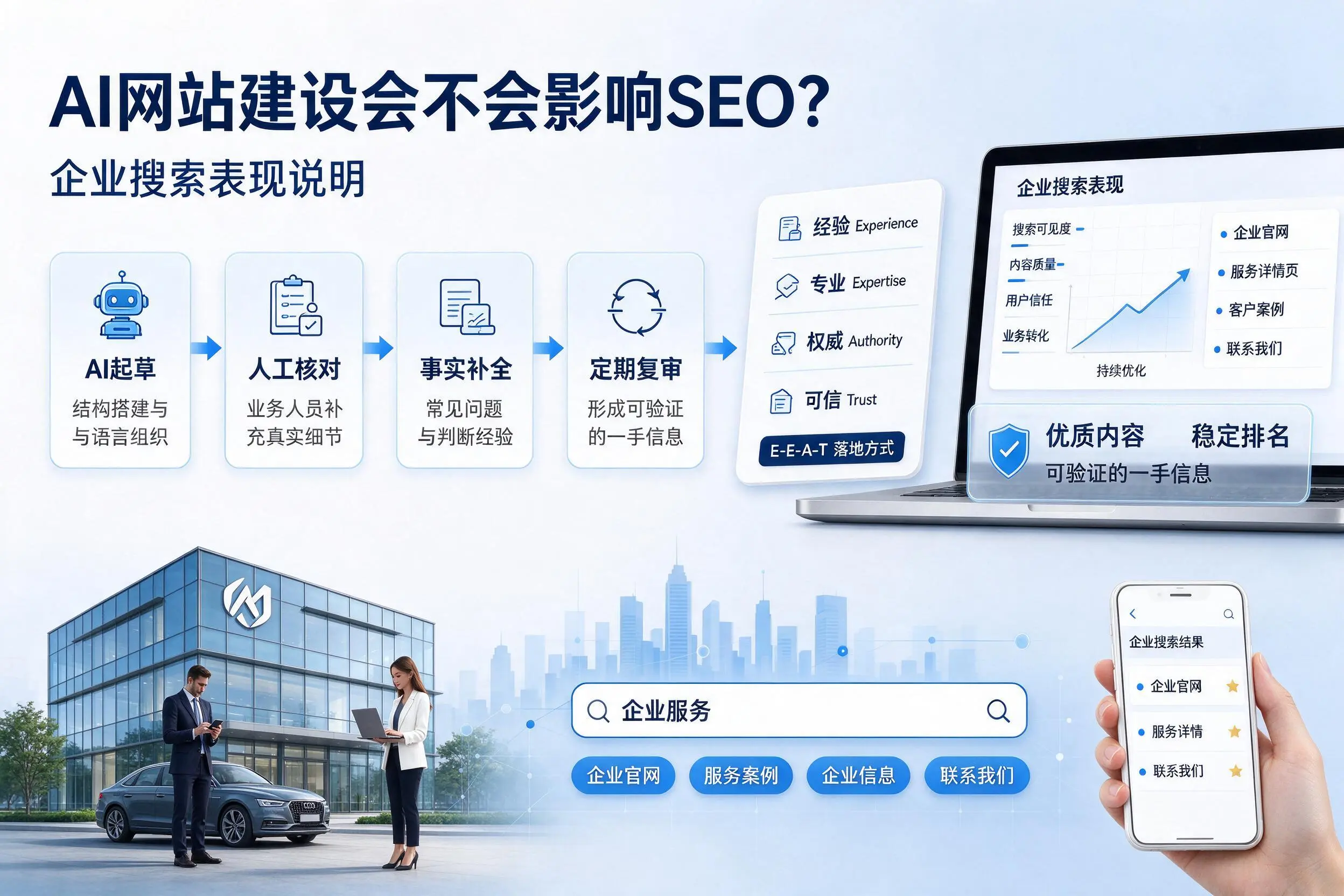 AI网站建设会不会影响SEO?德宏企业搜索表现说明
