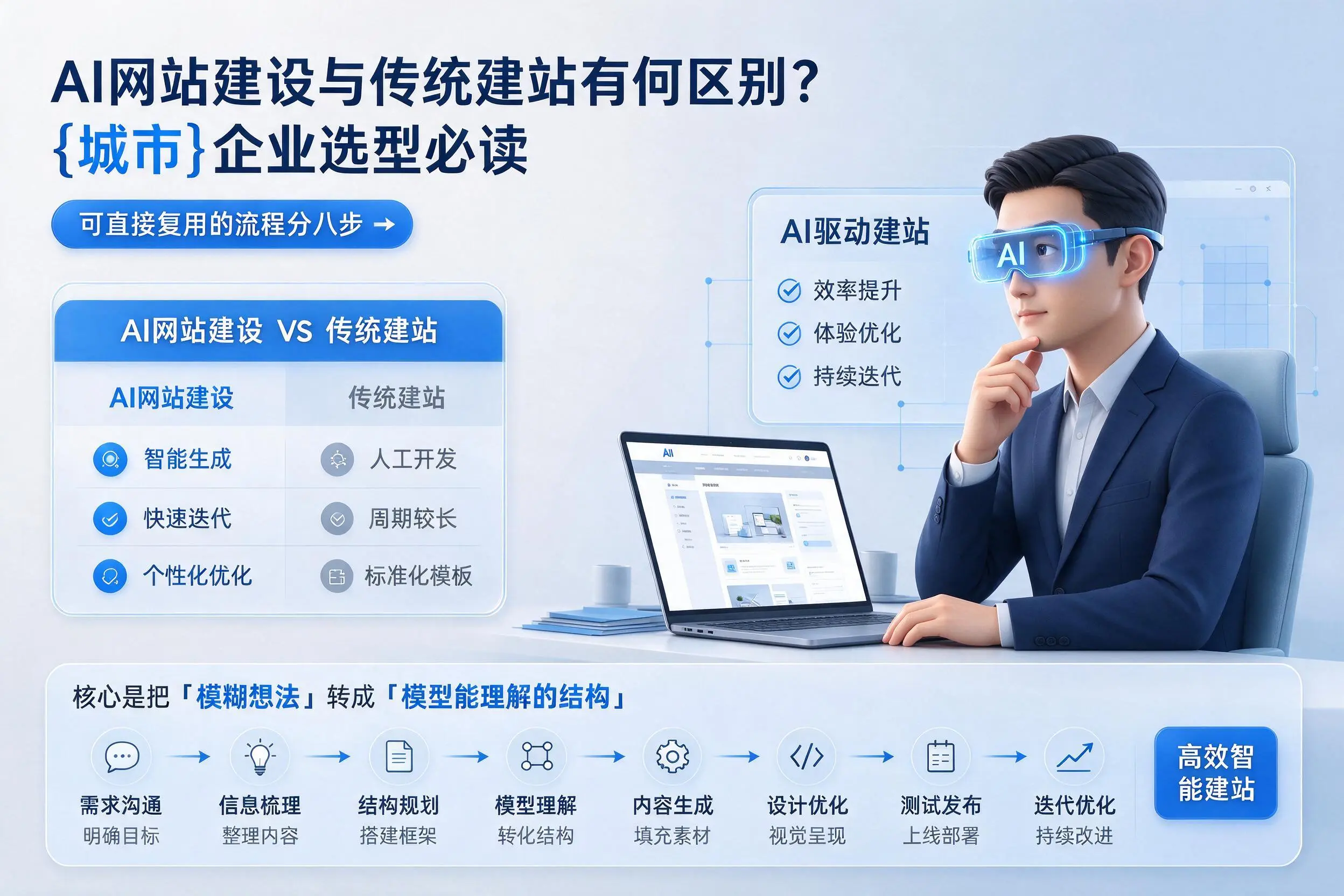 AI网站建设与传统建站有何区别?德宏企业选型必读