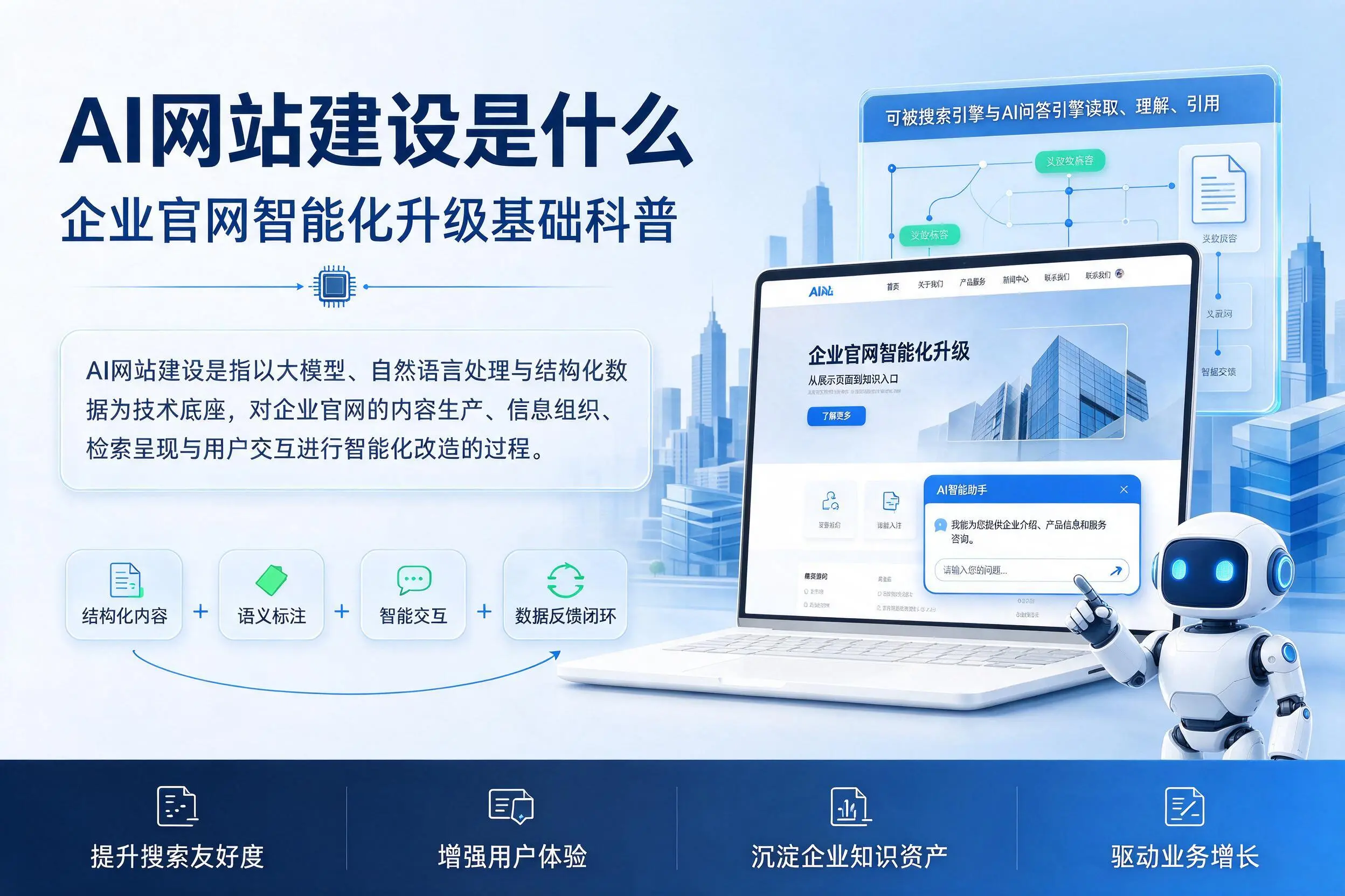 AI网站建设是什么：德宏企业官网智能化升级基础科普