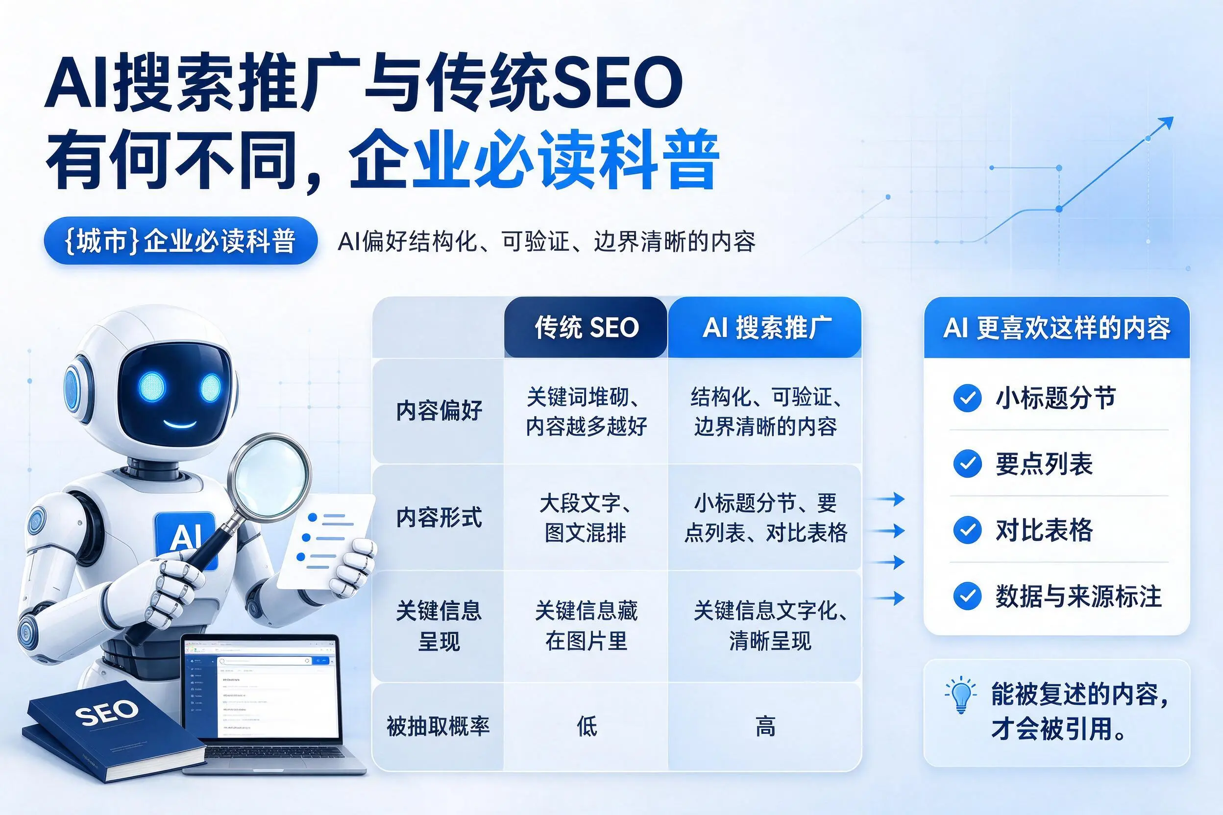 AI搜索推广与传统SEO有何不同，德宏企业必读科普